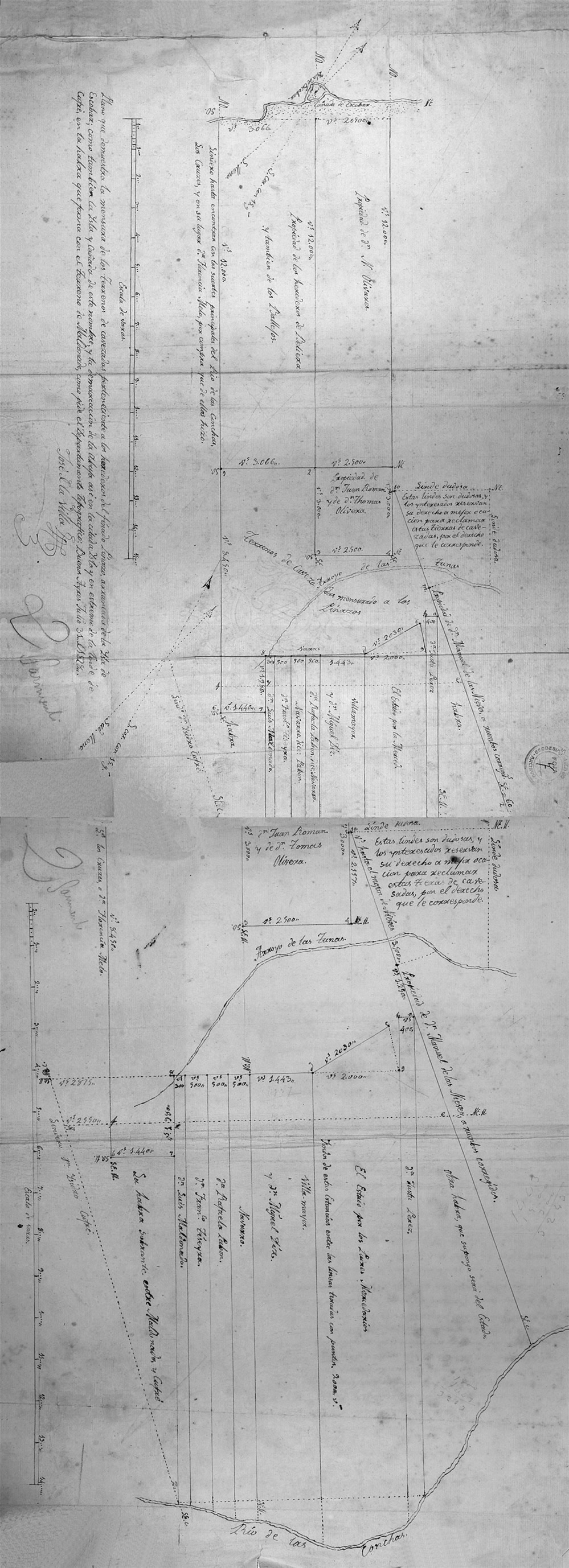 Pilar 1 Villa 1828 arroyo Escobar a Las Conchas